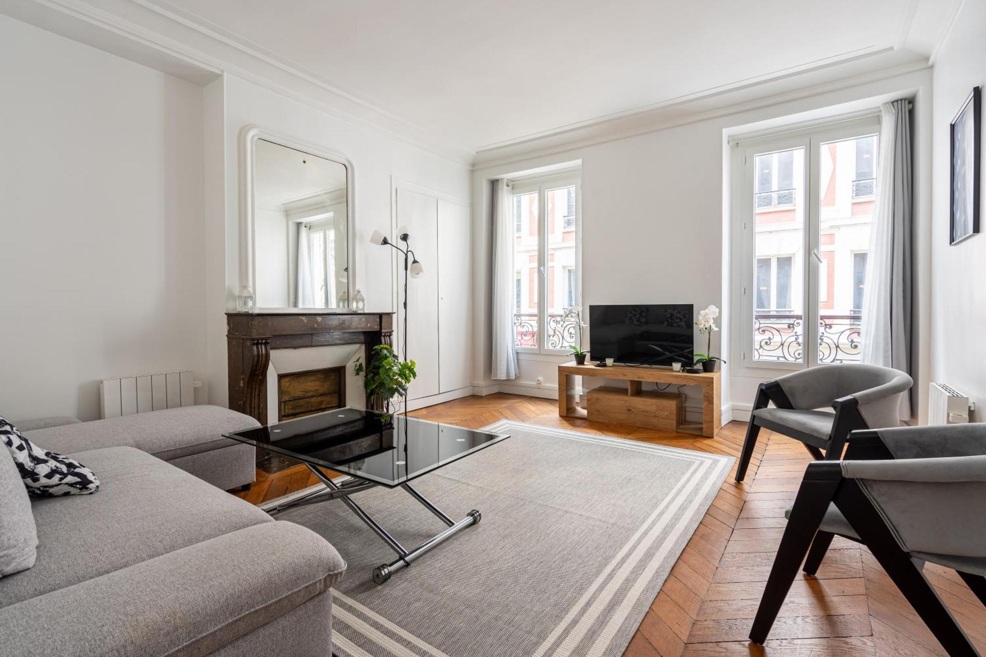 Appartement Big 2br Arc De Triomphe 4-6p Paris